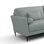 Canapé 68 po Tussio Cuir Aquatique - Meubles Acme : Courbé, Rembourré, Cadre en bois, Nettoyage des taches, Assemblage sans outils