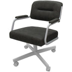 Swivel Kitchen Dining Caster Chair with Wheels - M-110 - N/A
