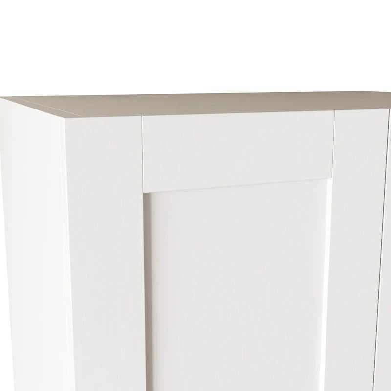 High Wardrobe/Armoires with 3 Shelves
