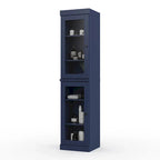 100% Solid Wood 16.5 Bathroom Cabinet with Optional Doors by Palace Imports