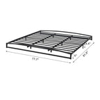 6 Inch Metal Platform Low Profile Bed Frame