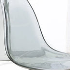 Acrylic Swivel adjustable height Armless Home office Rolling Chair