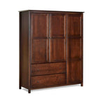 Grain Wood Furniture Shaker Wood 3-door Armoire - 60x72x22