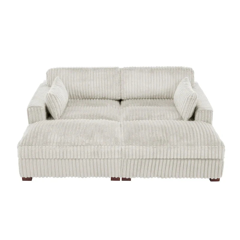 Modular Sectional Fabric Sofa for Living Room & Bedroom
