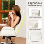 Faux Leather Office Chair - Swivel - Multiple Colors