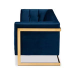 Ambra Velvet Sofa - Baxton Studio