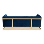 Ambra Velvet Sofa - Baxton Studio