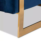 Ambra Velvet Sofa - Baxton Studio
