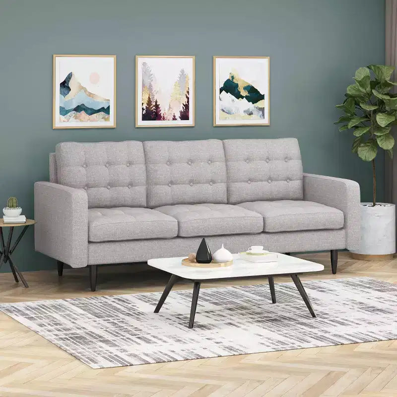 Canapé touffeté contemporain Adderbury - Christopher Knight Home