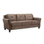 Canapé Harper en microfibre capitonnée - Lifestyle Solutions