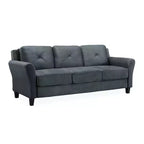 Canapé Harper en microfibre capitonnée - Lifestyle Solutions