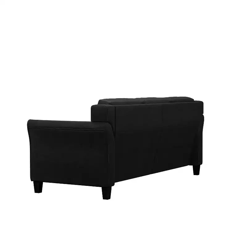 Canapé Harper en microfibre capitonnée - Lifestyle Solutions