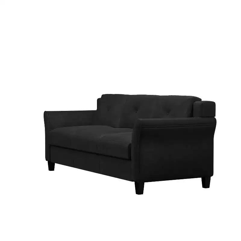 Canapé Harper en microfibre capitonnée - Lifestyle Solutions