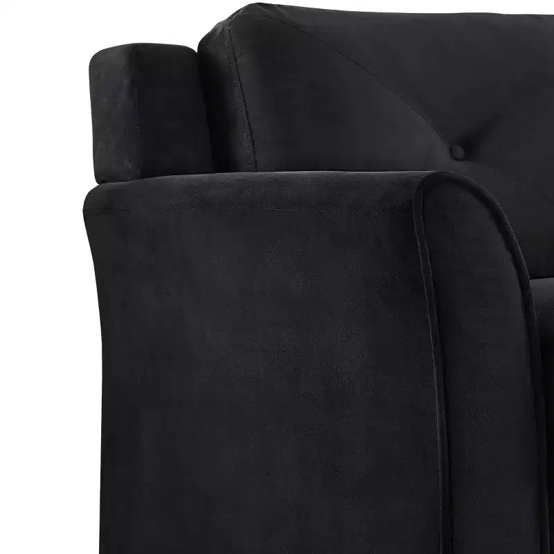 Canapé Harper en microfibre capitonnée - Lifestyle Solutions