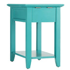 Zayden 1-drawer Side Table with Charging Station by iNSPIRE Q Bold