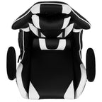 Flash Furniture X30 Gaming Chair Racing Office Ergonomic Computer Chair with Fully Reclining Back and Slide-Out Footrest in Red LeatherSoft