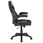 Flash Furniture X10 Gaming Chair Racing Office Ergonomic Computer PC Adjustable Swivel Chair with Flip-up Arms