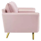 Canapé en velours de performance Revive - Modway