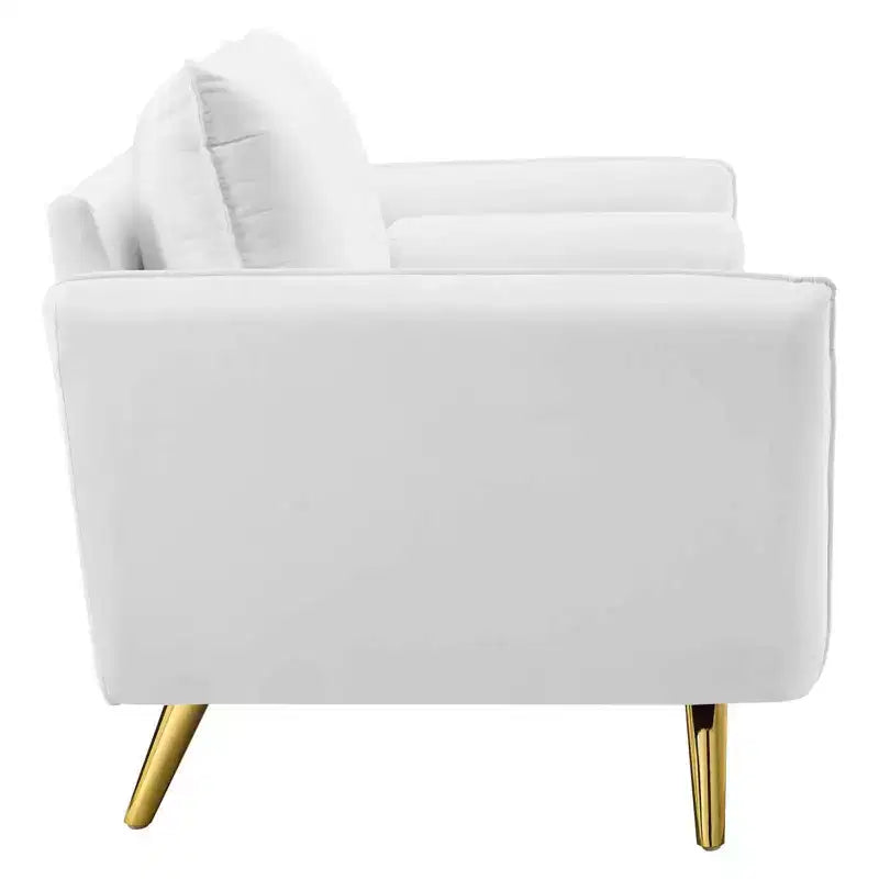 Canapé en velours de performance Revive - Modway