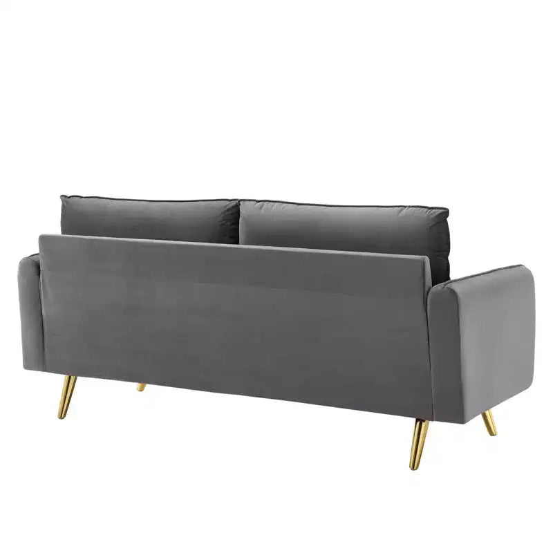 Canapé en velours de performance Revive - Modway