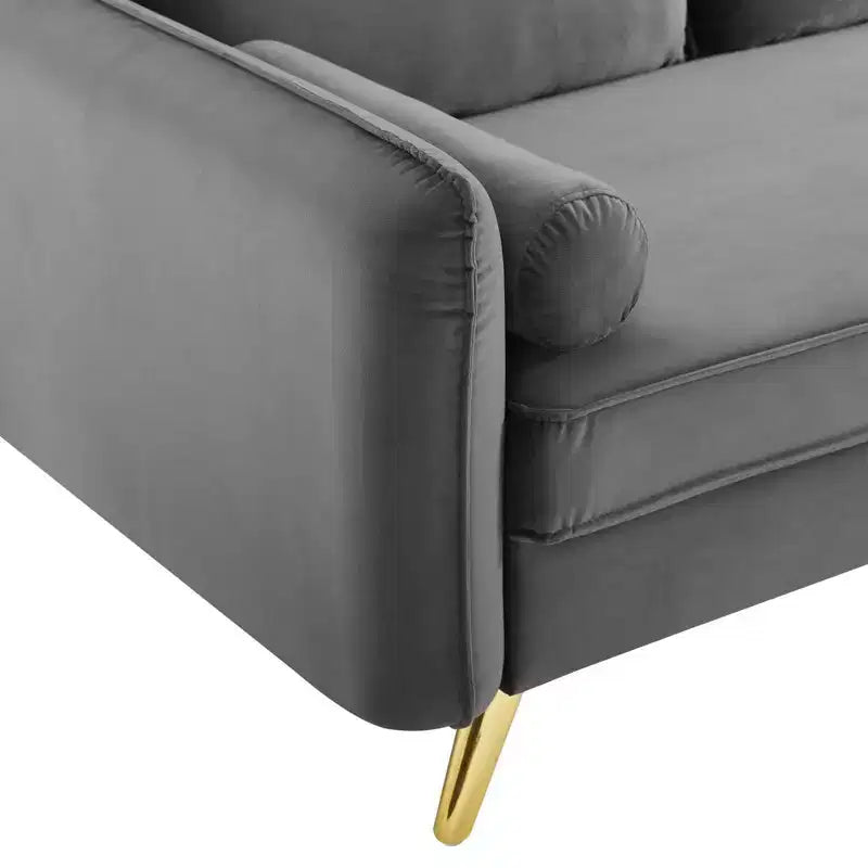 Canapé en velours de performance Revive - Modway