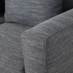 Elliston Contemporary Fabric 3 Seater Sofa with Accent Pillows - Christopher Knight Home
