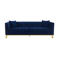 90 Everest Fabric Upholstered Sofa - Armen Living