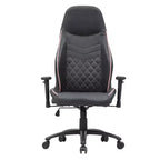 24/7 Shop At Home Ansar Diamond Stitched Faux Leather Gaming Chair