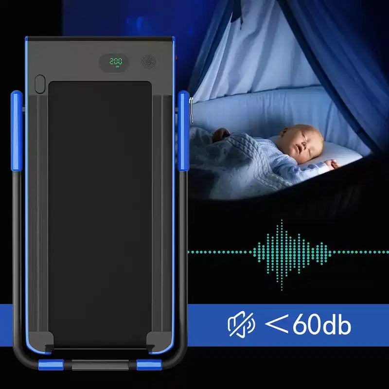 Tapis Roulant Pliable 2 en 1 Costway 2,25 CV avec Télécommande