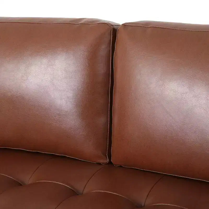 Malinta Contemporary Tufted 3 Seater Sofa - Christopher Knight Home