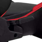 Chaise de jeu inclinable en similicuir BlackArc – Accoudoirs pivotants réglables en hauteur, repose-pieds escamotable, oreillers de tête et lombaires
