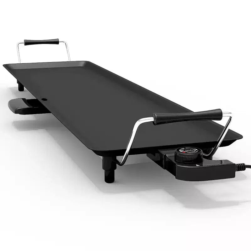 Costway Electric Teppanyaki Table Top Grill Griddle BBQ Barbecue Nonstick Camping