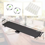 Costway Electric Teppanyaki Table Top Grill Griddle BBQ Barbecue Nonstick Camping
