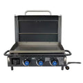 Razor 34.5 3 Burner Portable Tabletop Griddle for Backyard Cooking and Camping