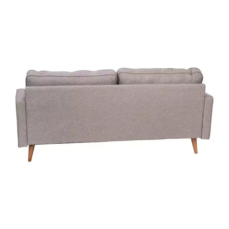 Flash Furniture Hudson Canapé Moderne du Milieu du Siècle avec Rembourrage Capitonnage et Pieds en Bois Massif