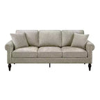Evok Contemporary Chenille Upholstered Sofa - miBasics