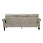 Evok Contemporary Chenille Upholstered Sofa - miBasics