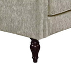 Evok Contemporary Chenille Upholstered Sofa - miBasics