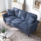 Evok Contemporary Chenille Upholstered Sofa - miBasics