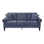 Evok Contemporary Chenille Upholstered Sofa - miBasics