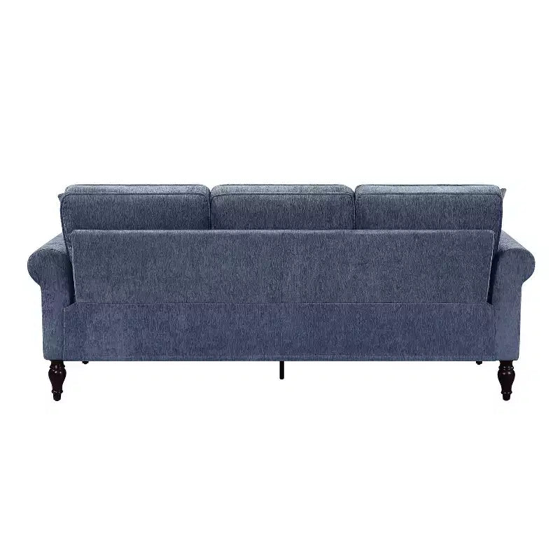Evok Contemporary Chenille Upholstered Sofa - miBasics