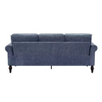 Evok Contemporary Chenille Upholstered Sofa - miBasics