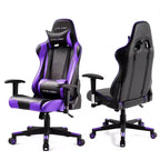Gaming Office Chair PU Leather with Adjustable Headrest and Lumbar Pillow - GTRACING