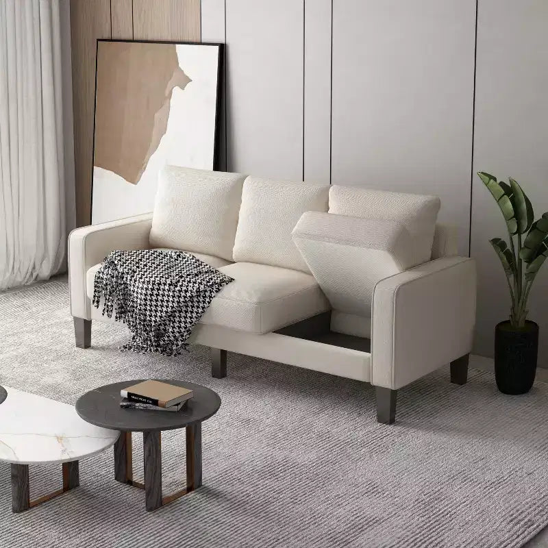 75 Canapé en tissu pour salon moderne - ModernLuxe