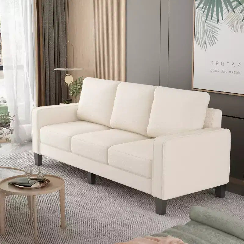 75 Canapé en tissu pour salon moderne - ModernLuxe