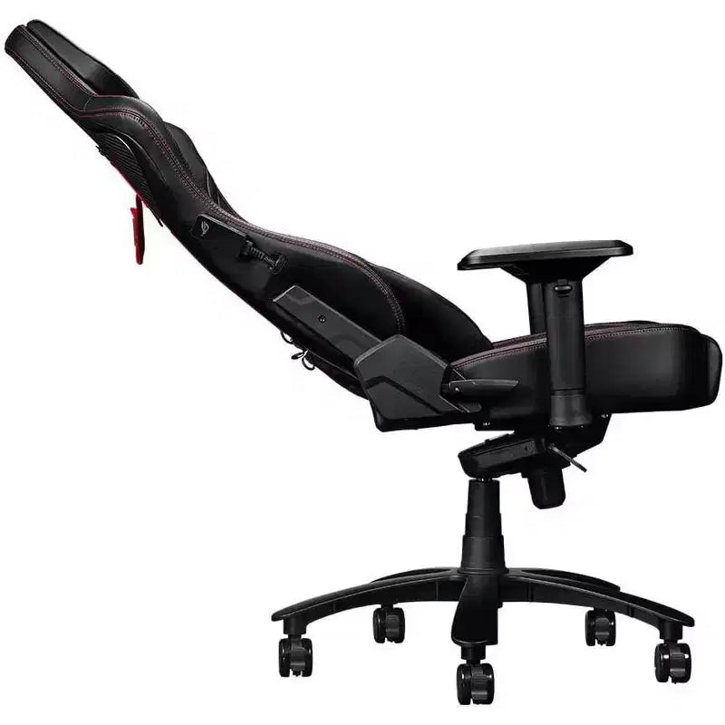 ASUS ROG Chariot RGB Gaming Chair Memory Foam Lumbar Support, 4D Adjustable Armrest, Reclining Backrest, Breathable Leatherette Material