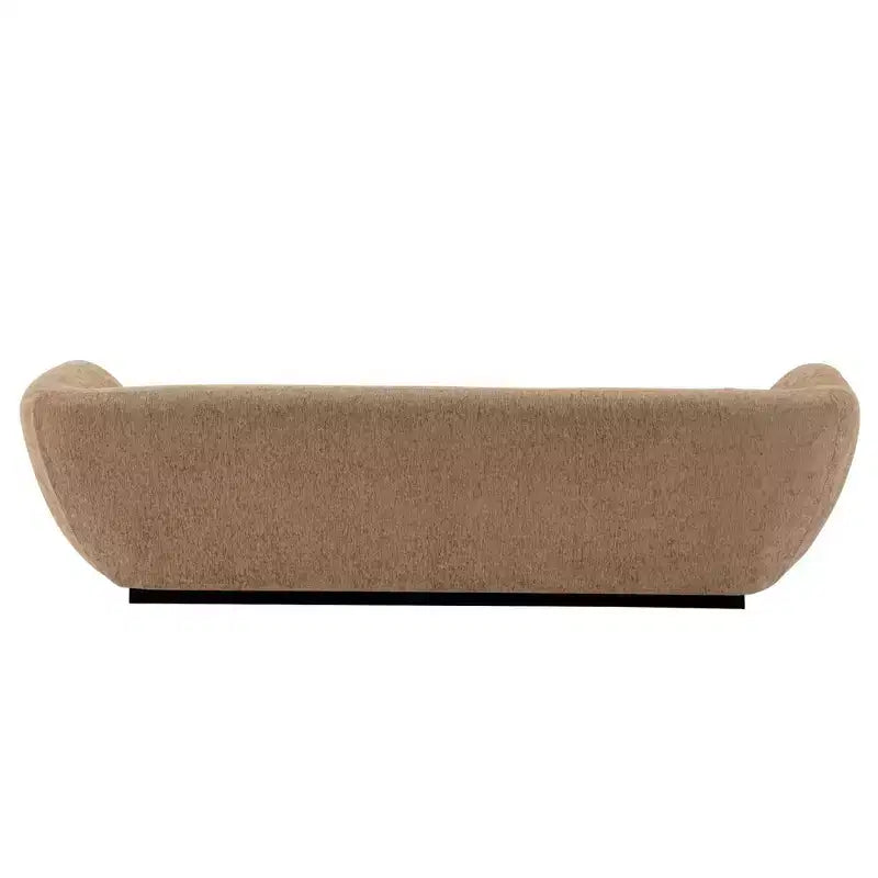 96.46 Ulka Contemporary Boucle Upholstered Sofa with Pillows - Manhattan Comfort