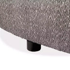 HOMES: Inside + Out 85" Pinehush Boho Curved Boucle Fabric Sofa with Pocket Coil Cushions