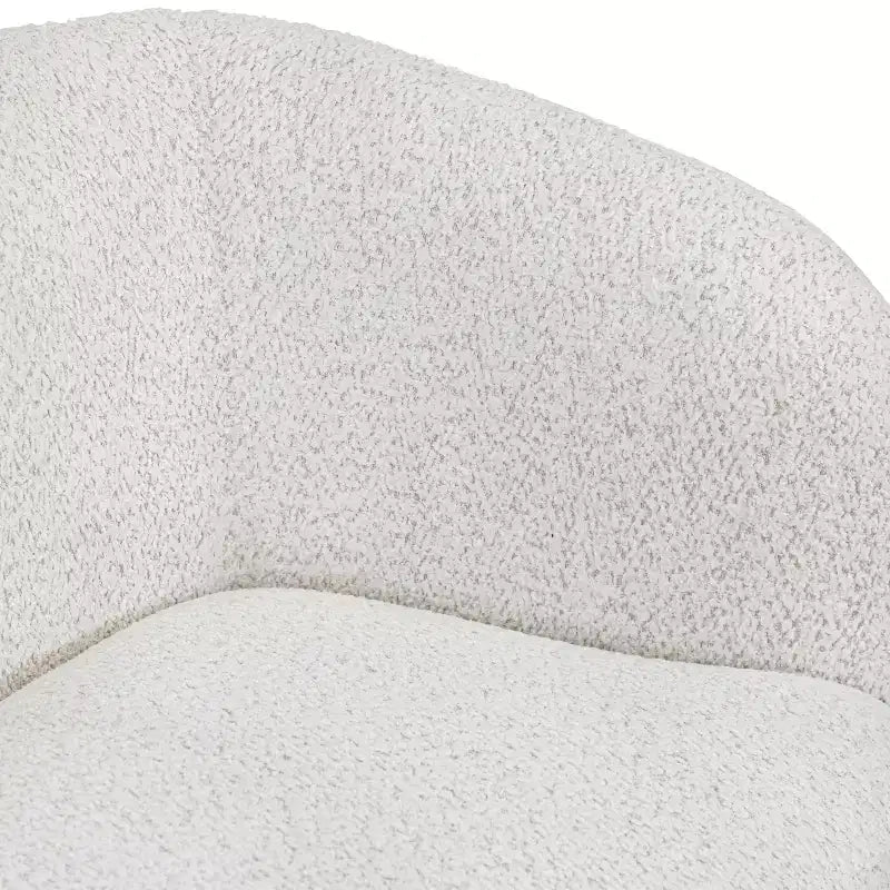HOMES: Inside + Out 85" Pinehush Boho Curved Boucle Fabric Sofa with Pocket Coil Cushions