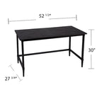 SEI Furniture Lawrence Modern Farmhouse Reclaimed Wood Desk